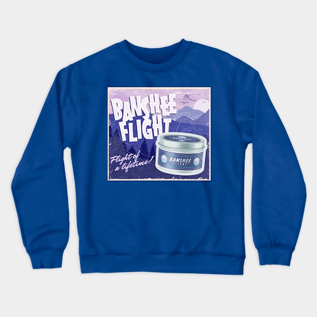 Banshee Flight by Magic Candle Company Crewneck Sweatshirt by MagicCandleCompany